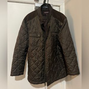 Johnston & Murphy Brown Quilted Jacket